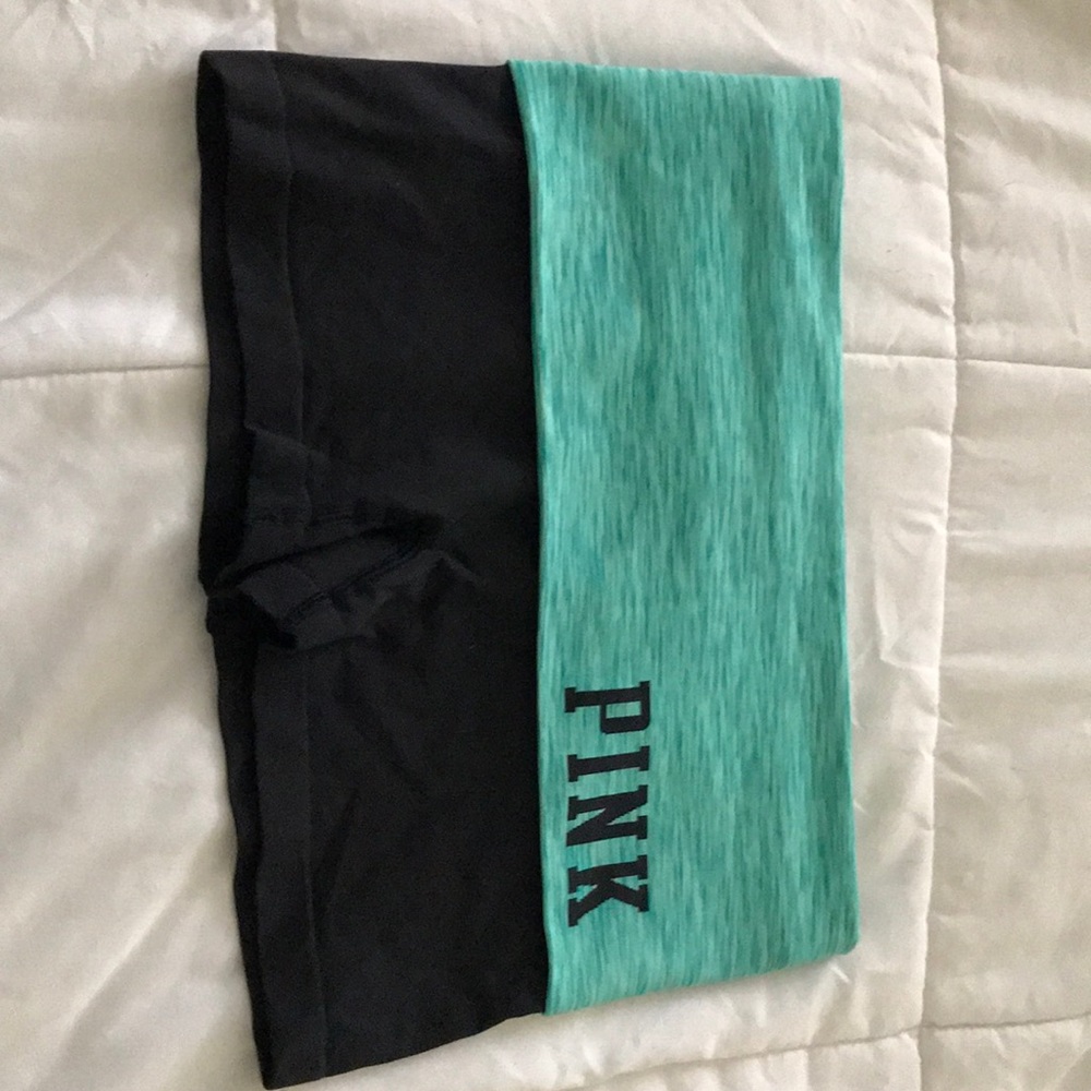 PINK yoga shorts